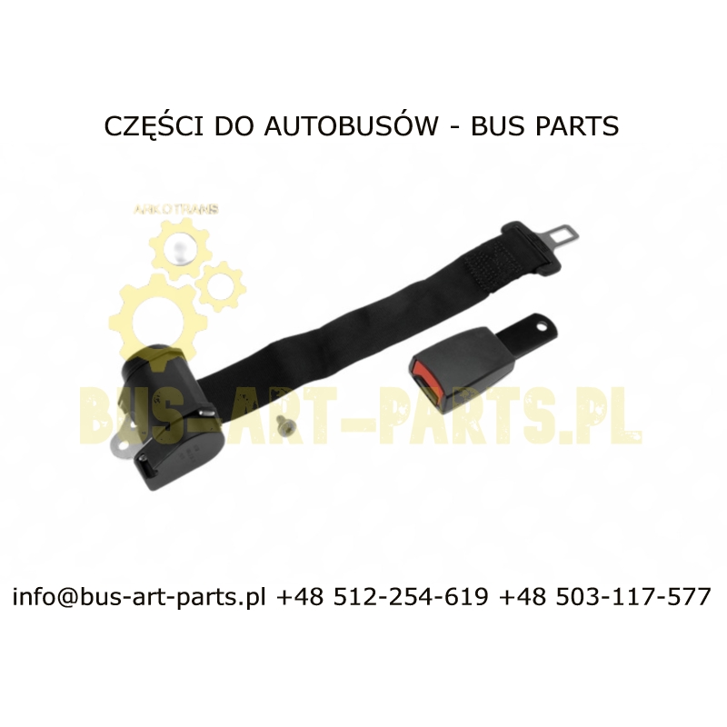 PAS BEZPIECZEŃSTWA BIODROWY KIEL Z ZAPIĘCIEM PASA KIEL L-120mm FI-8mm ORGINAŁ KIEL