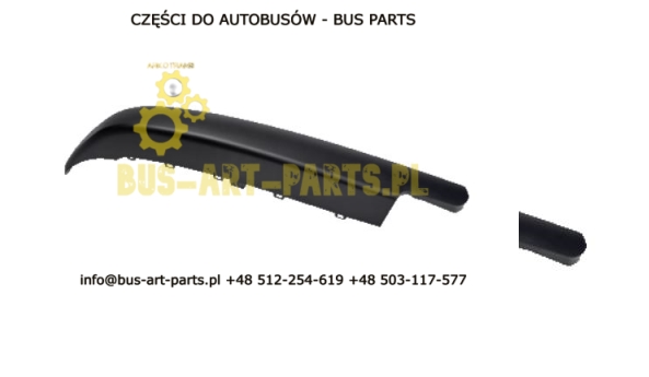 OBUDOWA LUSTRA GÓRNA PRAWA VDL FUTURA FH2 VOLVO 9700 9900 MAN LION TEMSA SAFARI