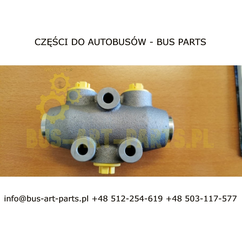 ROZDZIELACZ ZAWOR HYDRAULICZNY 3-OSI WLECZONEJ SETRA S4.. MERCEDES TRAVEGO TOURISMO HERION TYP HS MT6S2503200410V 210BAR 5100224