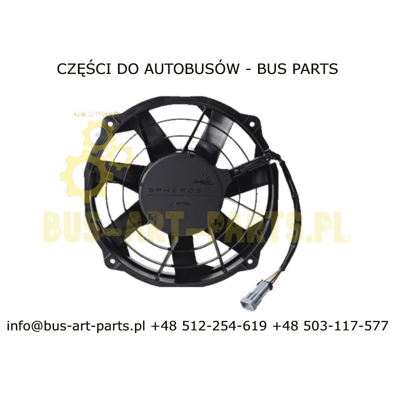 WENTYLATOR KLIMATYZACJI ORYGINAŁ SPAL WCIĄGAJĄCY SSĄCY BEZSZCZOTKOWY 2009- SETRA S4.. S5.. TRAVEGO TOURISMO 0038305108 11113528B