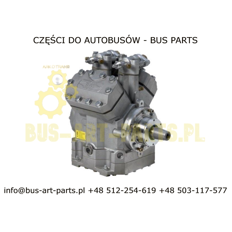 KOMPRESOR KLIMATYZACJI BITZER 4NFCY/647 4NFCY/650 KONVEVTAEBERSPACHER MAN R07 R08 SETRA S4.. 1100004B 88-24-01-01213-01 88240101