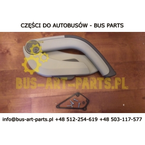 PODŁOKIETNIK FOTELA VDL FUTURA II BRUSA LEWY DO FOTELI ZA KIEROWCĄ BRUSA / MAN NEOPLAN
