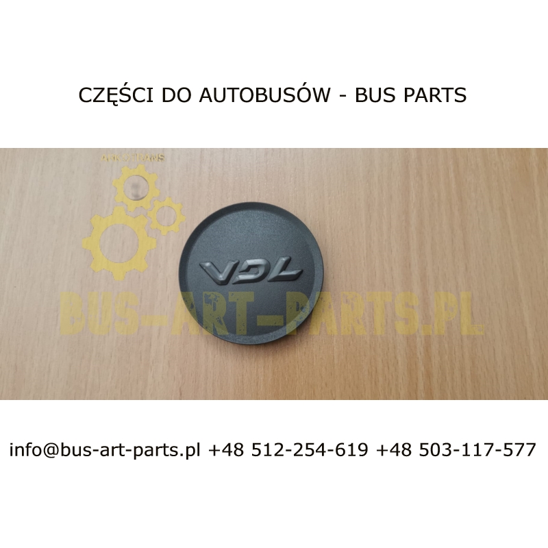 ZAŚLEPKA PODŁOKIETNIKA Z LOGO VDL BRUSA CREATIO