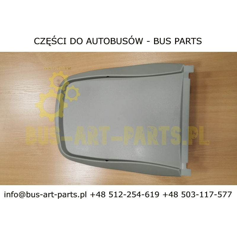 OBUDOWA OPARCIA FOTELA VDL BRUSA CREATIO JASNY SZARY