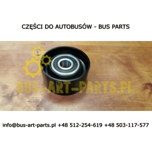 ROLKA PASKA VDL FUTURA II MAGIQ SILNIK MX GŁADKA WERSJA PRZED MODYFIKACJĄ 75X38X17 ORGINAŁ