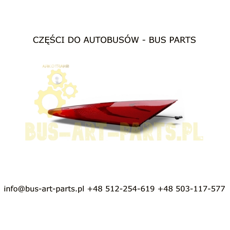 LAMPA OBRYSOWA BOCZNA SETRA S5.. S500 HDH PRAWA 0038209256 A0038209256