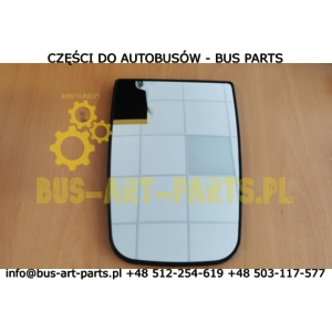 WKŁAD SZKŁO LUSTRA LEWE PRAWE GÓRNE MOD 314-2 / DOLNE MOD 333 12V ARCOL