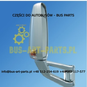 LUSTERKO ARCOL LEWE DZIELONE SPRINTER IVECO WING II MAGO II 12V STEROWANE PODGRZEWANE DOLNE MOCOWANIE Z KIERUNKOWKAZEM ARCOL