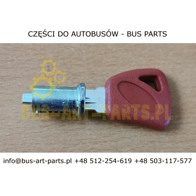 WKŁADKA ZAMKA KLAMKI KLAPY KASETY IVECO NOGE MEDIO MAGO WING CARBUS FERCUI FAREBUS AYATS MARCOPOLO kod K107