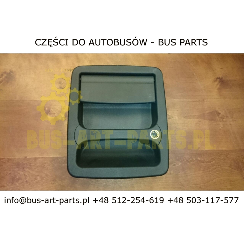 !!! WYCOFANA !!! KLAMKA KLAPY KASETA SOLARIS VACANZA VAN HOOL EX