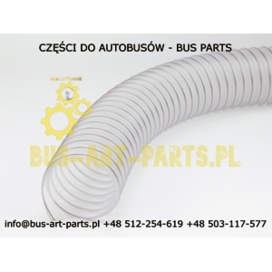 PRZEWÓD CHŁODZENIA ALTERNATORA FI-70mm L-2000mm WZMOCNIONA 2 METRYSETRA S4.. MERCEDES 0350 TRAVEGO TOURISMO ZAMIENNIK