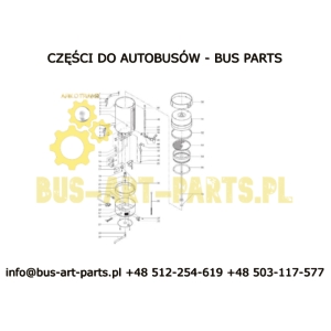 ORING USZCZELKA RURKI POZIOMU WODY CAFEPERFECT CP40