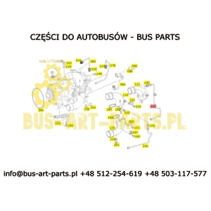 PRZEWÓD WODY METALOWY RETARDERA WODNEGO SWR MERCEDES TRAVEGO TOURISMO SETRA S4.. S5.. EURO 5 EURO 6 A9604380429 9604380429 TYLKO