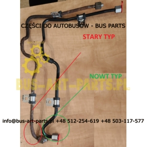 PRZEWÓD WODY METALOWY RETARDERA WODNEGO SWR MERCEDES TRAVEGO TOURISMO SETRA S4.. S5.. EURO 5 EURO 6 A9604380429 9604380429 TYLKO