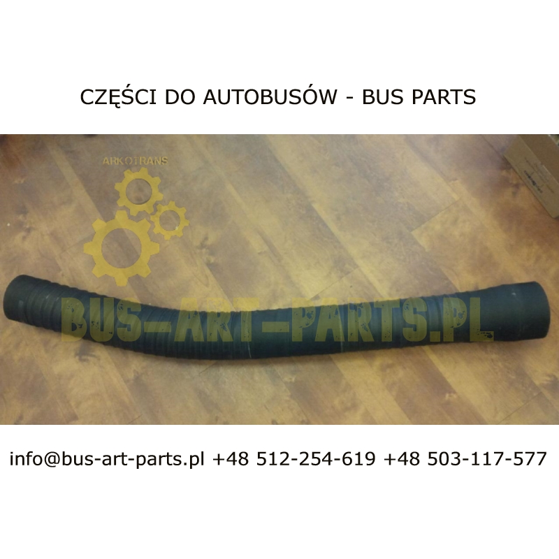 RURA PRZEWÓD INTERCOOLERA MERCEDES TRAVEGO TOURISMO SETRA S4.. EURO 4 EURO 5 OE MERCEDES 0039976752 A0039976752 L-1190mm