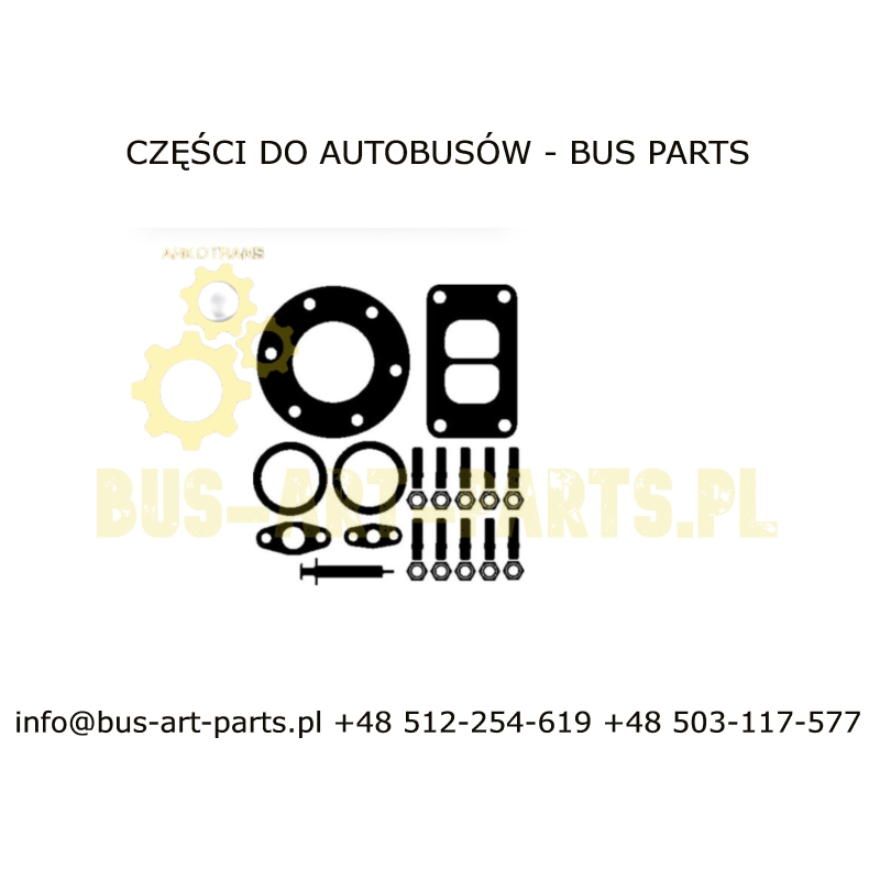 USZCZELKA TURBO ZESTAW MAN MERCEDES EURO 4/5