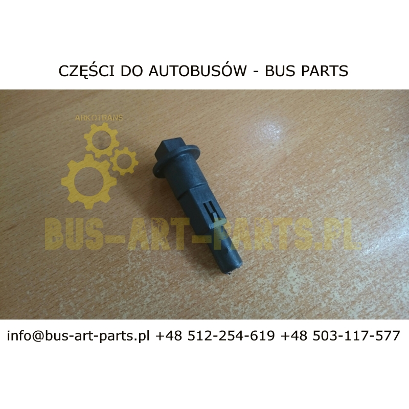 OŚKA DŹWIGNI ZWALNIANIA OPARCIA FOTELA - KIEL MAN NEOPLAN BOVA