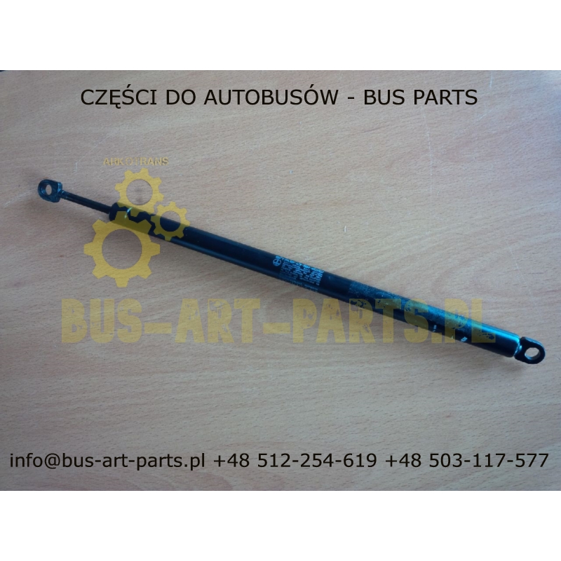 AMORTYZATOR POKRYWY KOŁA ZAPASOWEGO PRZÓD SETRA S3.. MERCEDES O350 O404