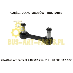 ŁĄCZNIK STABILIZATORA L-200 TYŁ SETRA S4.. S415 S412-S416 MERCEDES  TRAVEGO TOURISMO NA TULEJACH METALOWO GUMOWYCH