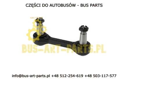 ŁĄCZNIK STABILIZATORA L-200 TYŁ SETRA S4.. S415 S412-S416 MERCEDES  TRAVEGO TOURISMO NA TULEJACH METALOWO GUMOWYCH