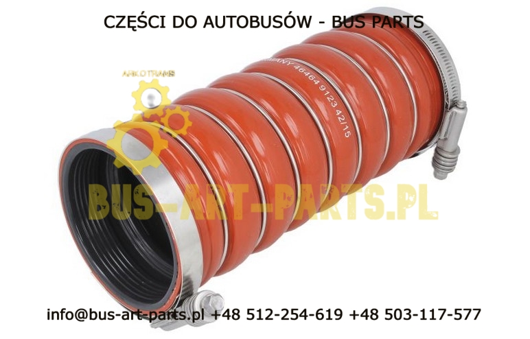 RURA PRZEWÓD INTERCOOLERA MERCEDES TRAVEGO TOURISMO SETRA S5.. EURO 6  MERCEDES 100X110/270mm