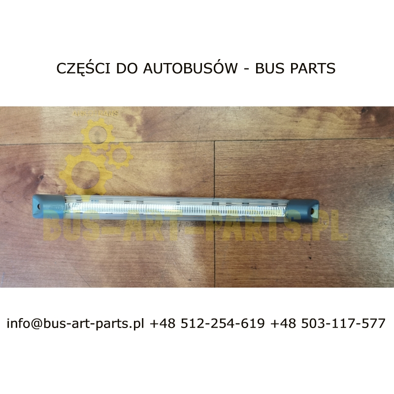 LAMPA POZYCYJNA OBRYSOWA TYŁ LED VOLVO 9000 9700 9900 247X20,5 24V E13 02 0515