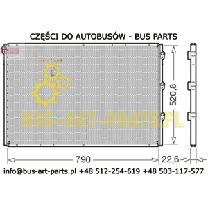 SKRAPLACZ VDL FHD2 DENSO BOVA MAGIQ E5 E6 LEWY