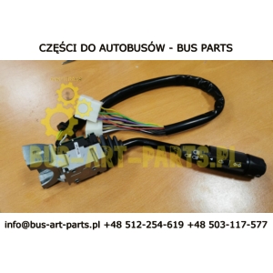 PRZEŁĄCZNIK POD KIEROWNICĄ KIERUNKOWSKAZÓW ŚWIATEŁ WYCIERACZEK VAN HOOL T9.. T915 PRZEŁĄCZNIK ZESPOLONY ZAMIENNIK BEZ OBUDOWY I