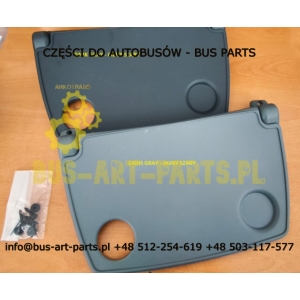 STOLIK FOTELA KIEL AVANCE 2010 SZARY JASNY BOVA MAN NEOPLAN