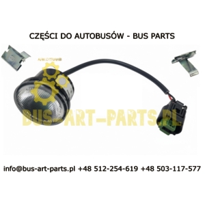 LAMPA OŚWIETLENIA W LUSTERKU VOLVO 9000 9700 9900 MAN TEMSA OEM