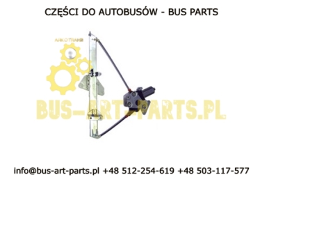 PODNOŚNIK SZYBY MECHANIZM PODNOSZENIA SZYBY SCANIA IRIZAR 2005-2021 IRIZAR PB NEW CENTURY i4 i6 i6s i8
