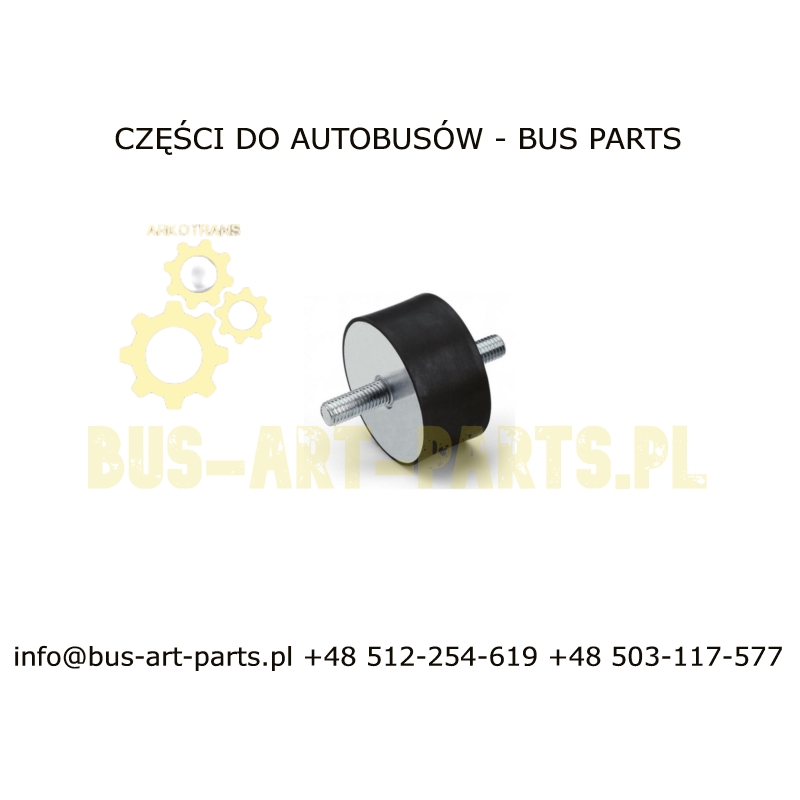 PODUSZKA CHŁODNICY PODUSZKA CHŁODNICY DOLNA SETRA S4...  MERCEDES TRAVEGO TOURISMO 0009872043 A0009872043 M12 M12X1,75 FI-75 H-4