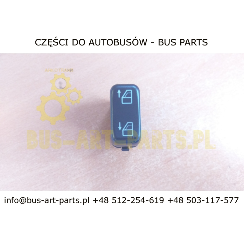 PRZYCISK PRZEŁĄCZNIK PODNOSZENIA OPUSZCZANIA SZYB SETRA S4.. TRAVEGO TOURISMO