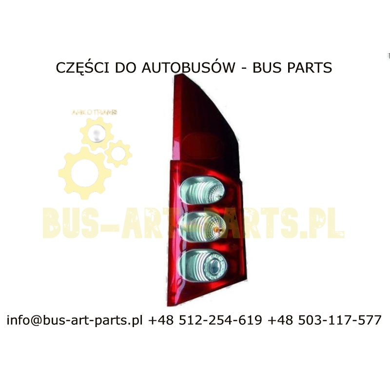 LAMPA ZESPOLONA TYŁ PRAWA VOLVO 9700 9900 9500