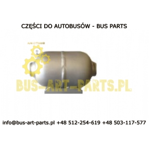 ZBIORNIK POWIETRZA 1,1L ZE WSPORNIKIEM PRZED ODOLEJACZEM MERCEDES TRAVEGO SETRA S3.. S4.. 2XM26X1,5