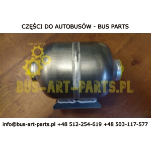 ZBIORNIK POWIETRZA 1,1L ZE WSPORNIKIEM PRZED ODOLEJACZEM MERCEDES TRAVEGO SETRA S3.. S4.. 2XM26X1,5