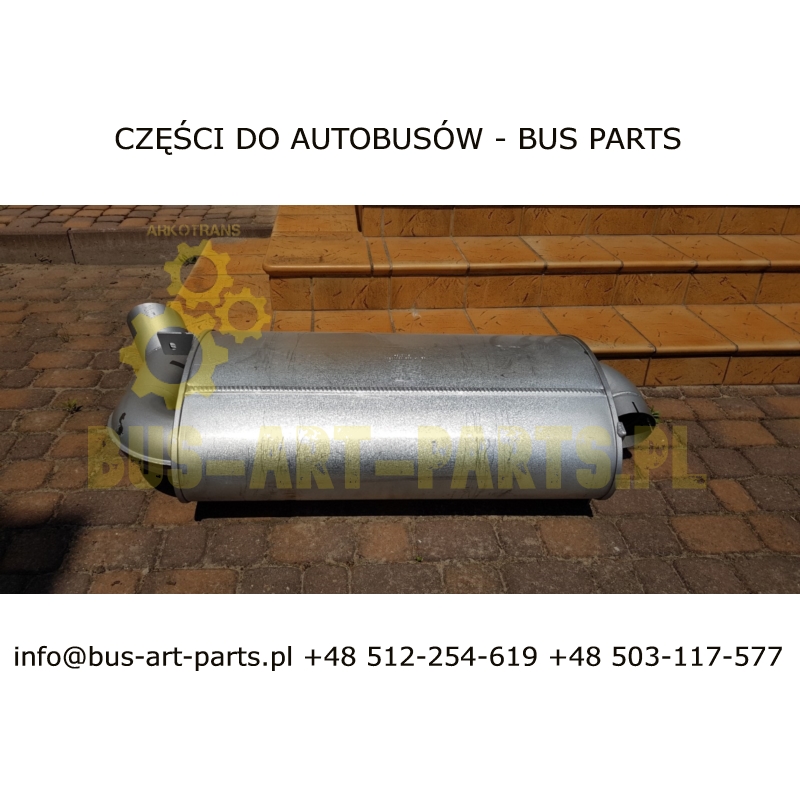 TŁUMIK SETRA S315UL S317UL EURO 3 OM457HLA MERCEDES INTEGO EURO 3 2001-