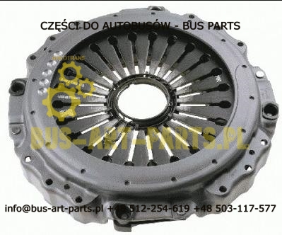 DOCISK SPRZĘGŁA VDL VAN HOOL 430mm MX11 MX13 EURO 6 ZF 12AS AS-TRONIC 30133923  LUK