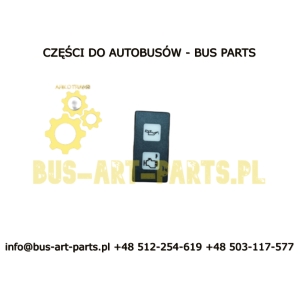 KONTROLKA CIŚNIENIA OLEJU I TEMPERATURY SILNIKA  BOVA 2002-2006 EURO 3 CZERWONA