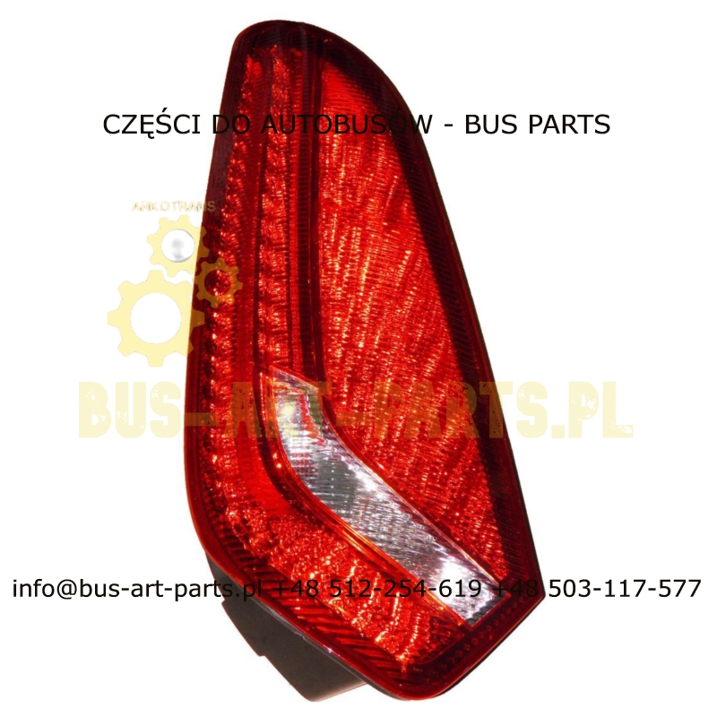 LAMPA ZESPOLONA TYŁ LEWA LED DIODOWA SCANIA IRIZAR TOURING HIGER 2064079 2330421