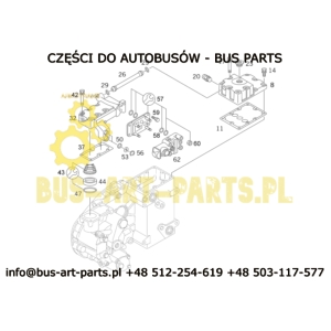 CZUJNIK CIŚNIENIA OLEJU RETARDERA / WODY RETARDERA AQUA SWR / VOITH R115E