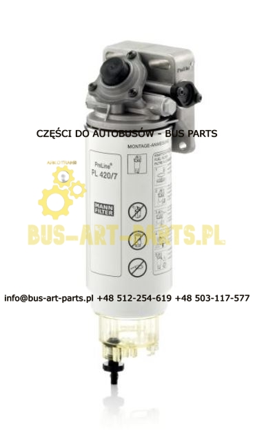 SEPARATOR PALIWA VDL EURO 6 BEZ GRZAŁKI