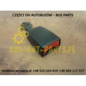 ZAMEK ZAPIĘCIE PASA L-110mm Q-14mm ORYGINAŁ SETRA S3.. S4.. MERCEDES TRAVEGO TOURISMO