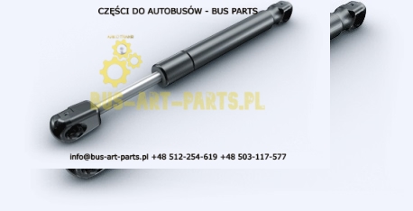 SIŁOWNIK POKRYWY NAWIGACJI I LODÓWKI SETRA MERCEDES L-195MM VDL FUTURA KLAPKI WLEWU PALIWA