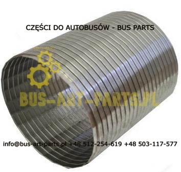 RURA PESZEL BOVA EURO 4 1 METR NIERDZEWKA INOX