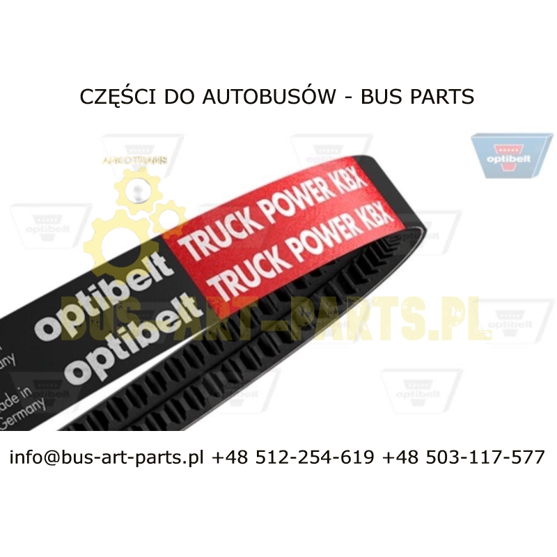 PASEK KLINOWY KLIMATYZACJI 10578206 MAN VAN HOOL
