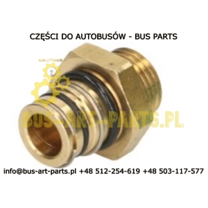 ZŁĄCZE PNEUMATYCZNE OBROTOWE RAUFOSS P5 M22X1.5 BOVA VDL FUTURA II MAGIQ