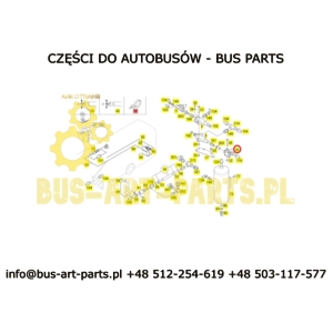 ZAWÓR REDUKTOR OGRANICZAJĄCY CIŚNIENIA ADBLUE AD-BLUE SETRA S4.. MERCEDES TRAVEGO TOURISMO  REDUKCJA DO 8,5 BAR