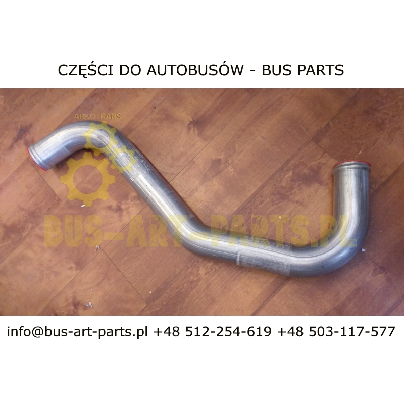 RURA PRZEWÓD DO CHŁODNICY WODY BOVA 2002- EURO III