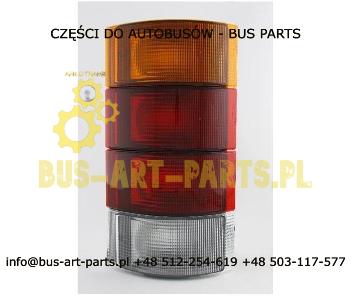 LAMPA TYŁ SETRA S3..GT-HD GT UL NF